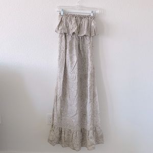 MODA International Tube Maxi Dress Size Medium